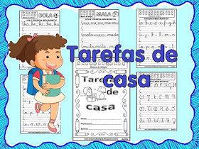 Atividades de caligrafia para imprimir