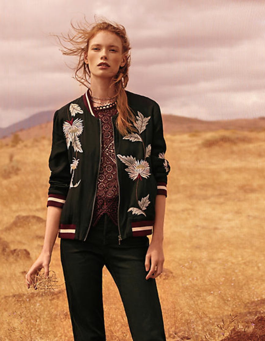 elevenses bomber jacket