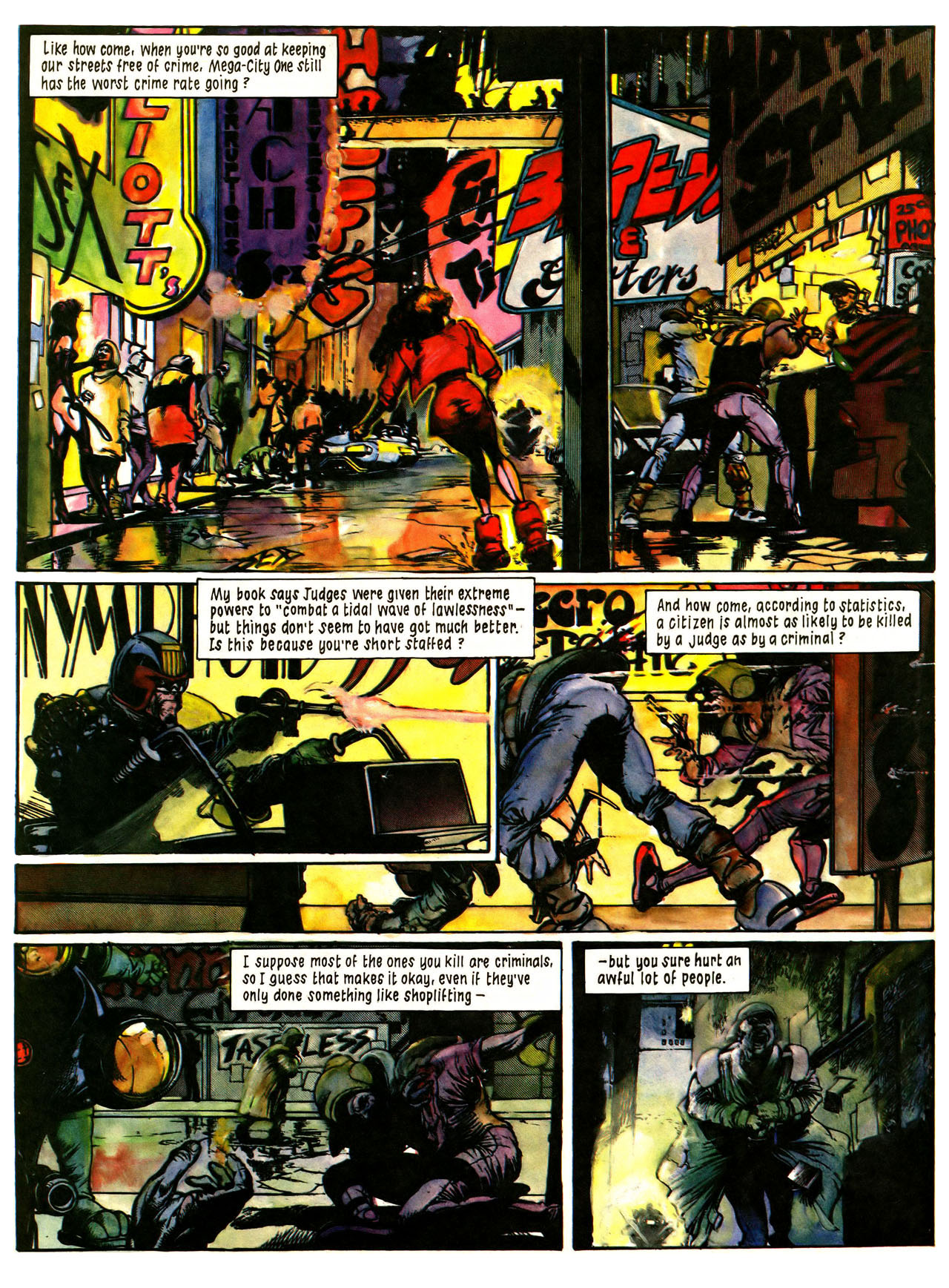 Read online Judge Dredd: The Complete Case Files comic -  Issue # TPB 13 (Part 2) - 288