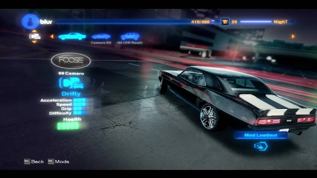 تحميل لعبة سباق السيارات blur للكمبيوتر من ميديا فاير 