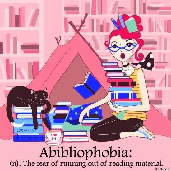 Definition of Abibliophobia