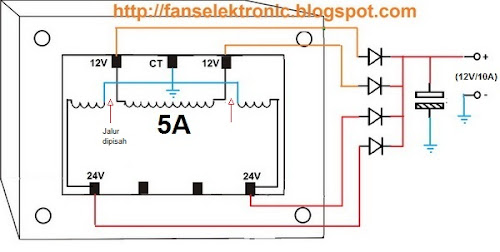 Cara Membuat Adaptor 24 Volt Tanpa Trafo Membuat Itu