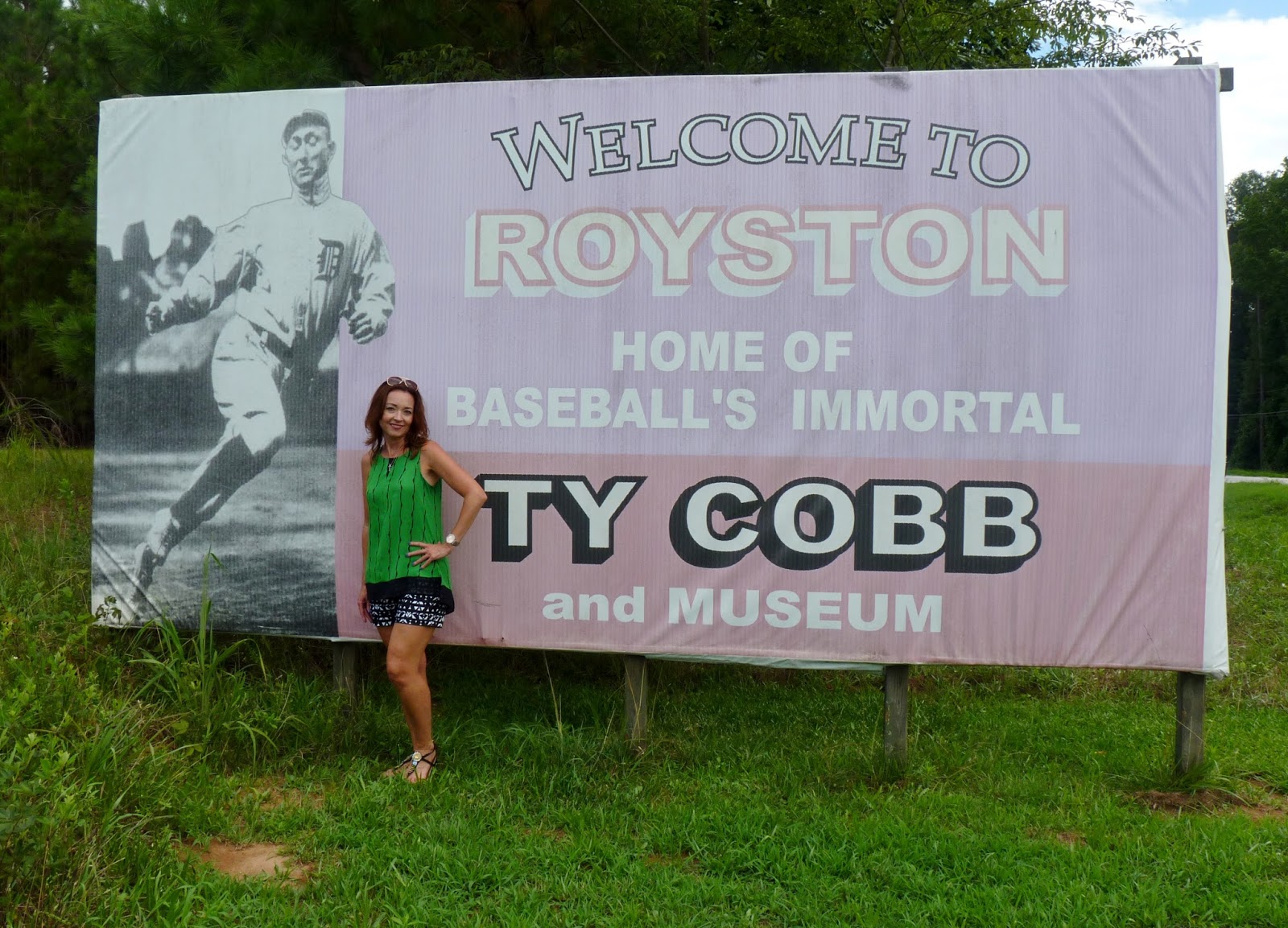 ROYSTON HOME OF TY COBB