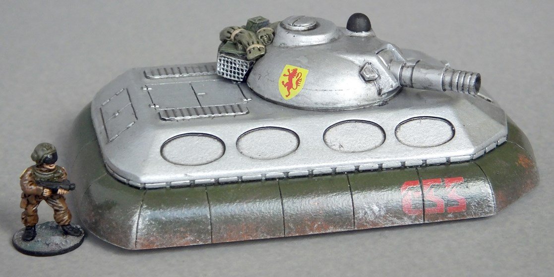 Mini Metal Mayhem Hammer's Slammers Week Day 3 Blower tank