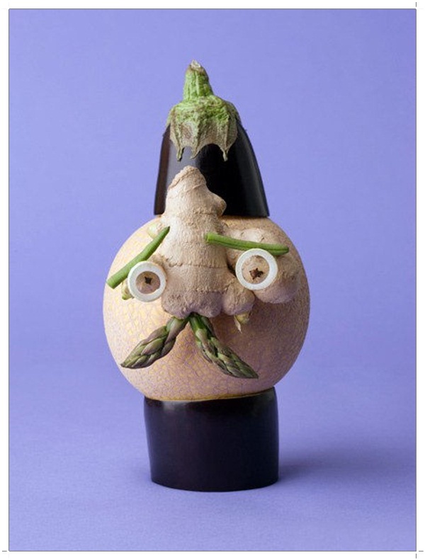 Amazing Fun Vegetable Sculptures of Carl