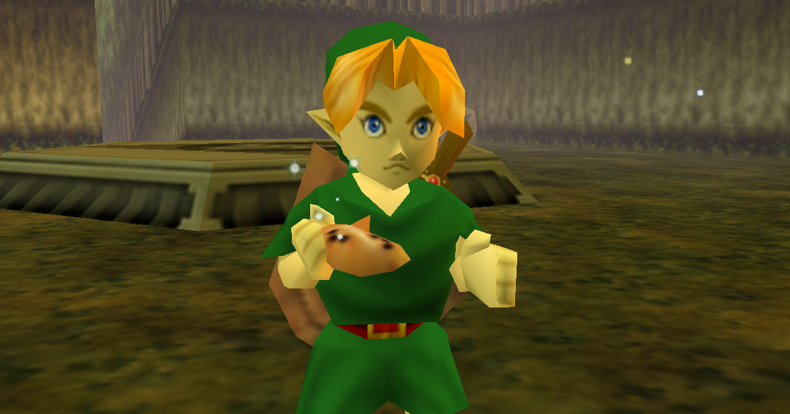 Линк Ocarina of time арт