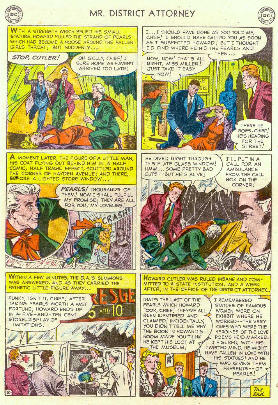 Read online Mr. District Attorney comic -  Issue #25 - 40