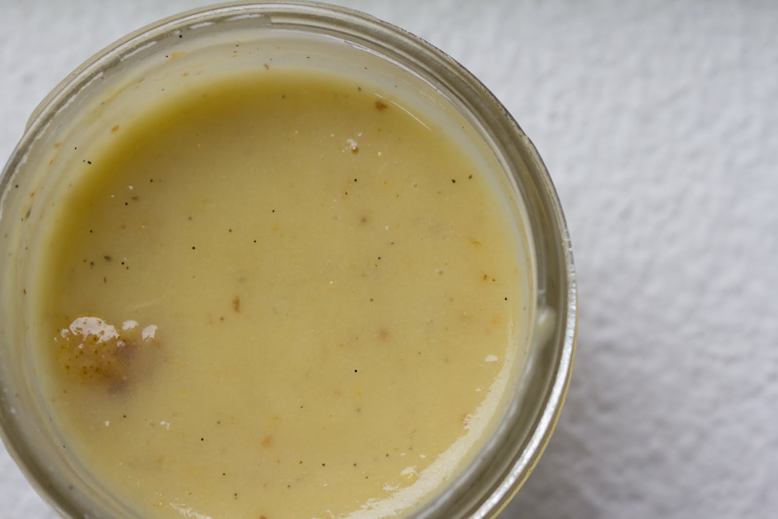 and she cooks too!: Pear Vanilla Salad Dressing