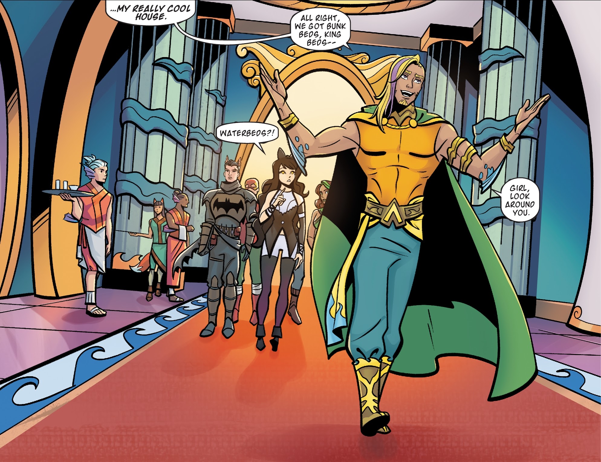 Read online RWBY/Justice League comic -  Issue #10 - 5