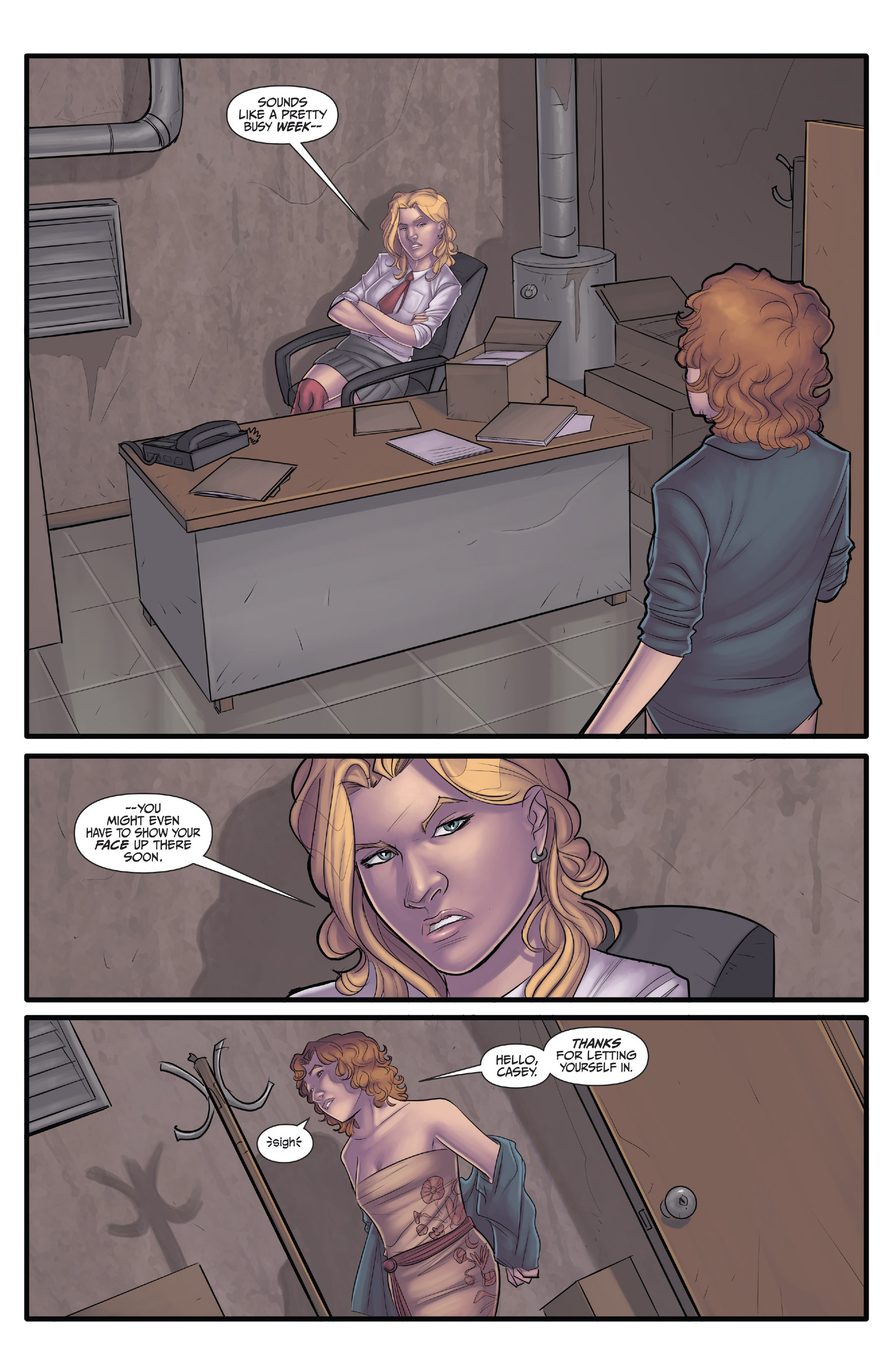 Read online Morning Glories comic -  Issue #39 - 11