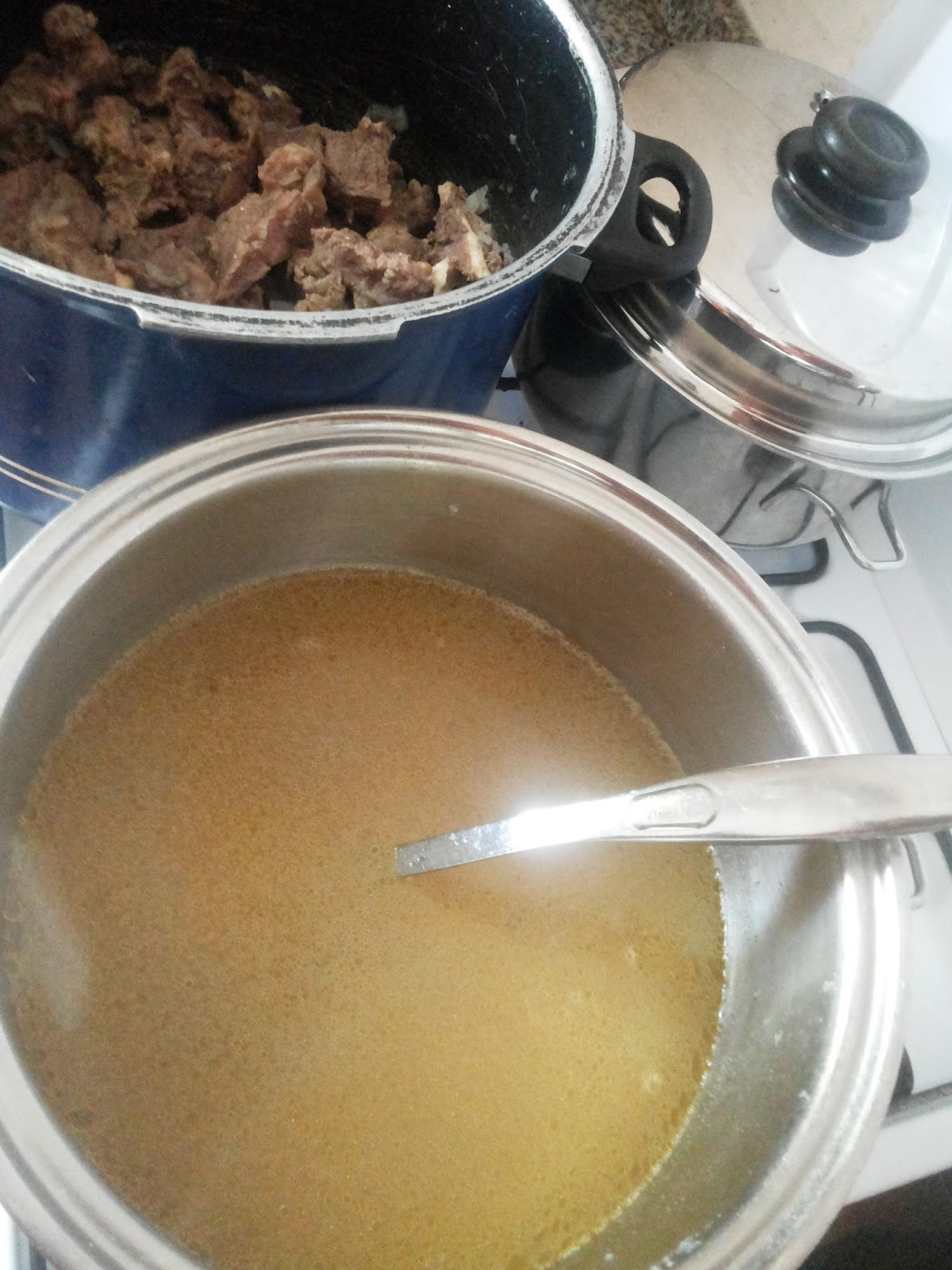 How To Cook Nigerian White Soup With Melon Lumps