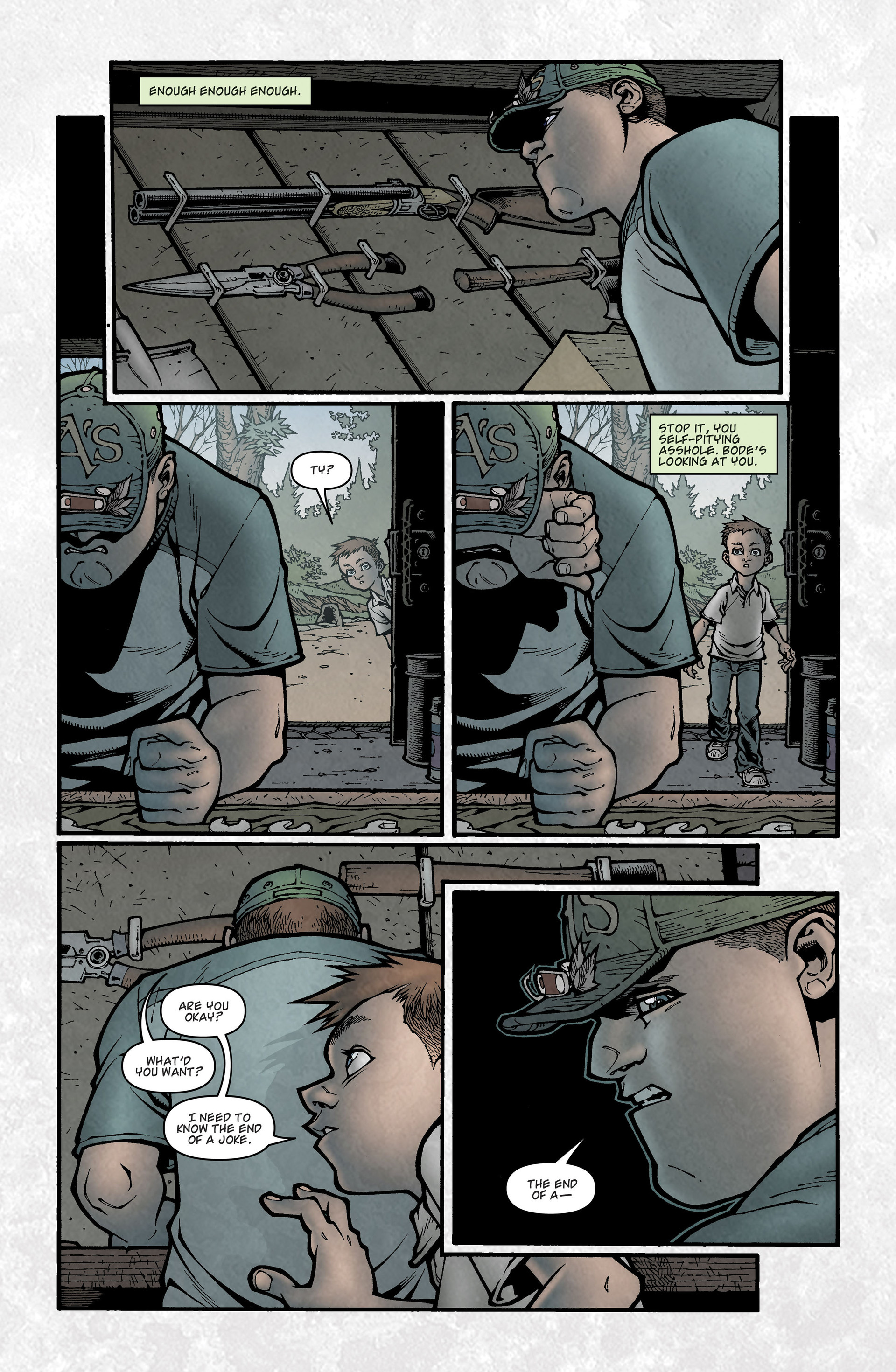 Read online Locke & Key (2008) comic -  Issue #4 - 10