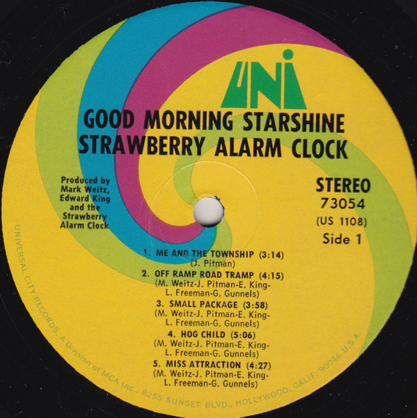 johnkatsmc5 Strawberry Alarm Clock “Good Morning Starshine" 1969 US