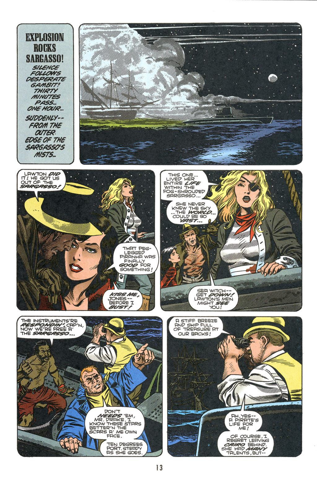 Read online Indiana Jones and the Sargasso Pirates comic -  Issue #4 - 15
