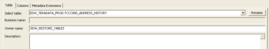 Informatica: Changing the Source and target table names and database ...