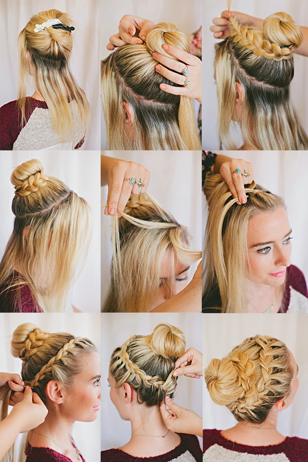 Double Braid Tutorial Book Double Braid Hairstyle Tutorial - Fashion Hunt World