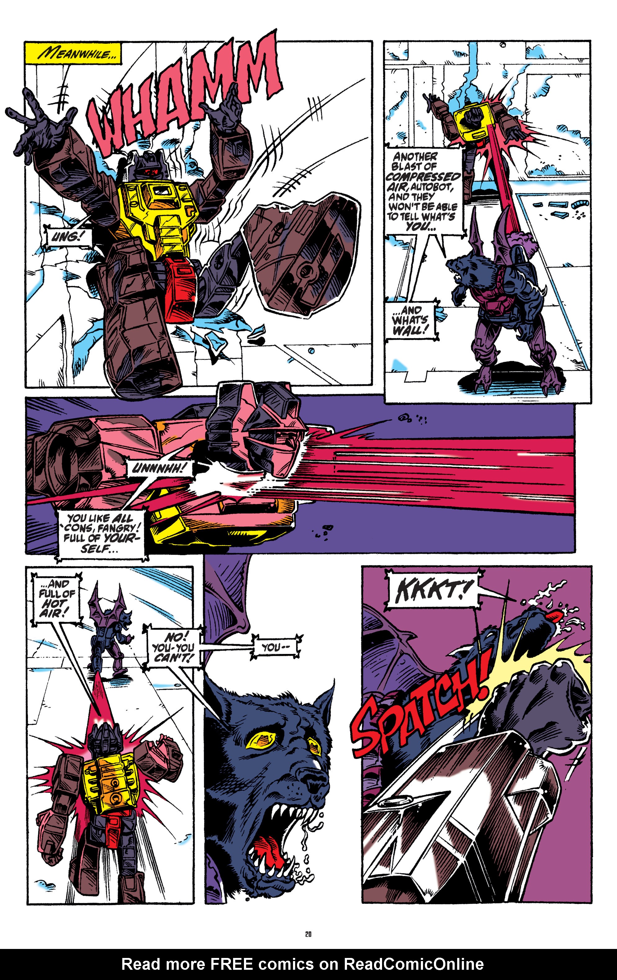 Read online The Transformers Classics comic -  Issue # TPB 7 - 21