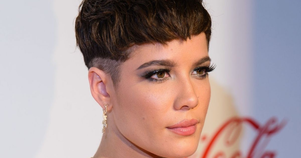 Halsey flashes bra at the Capital FM Jingle Bell Ball in London