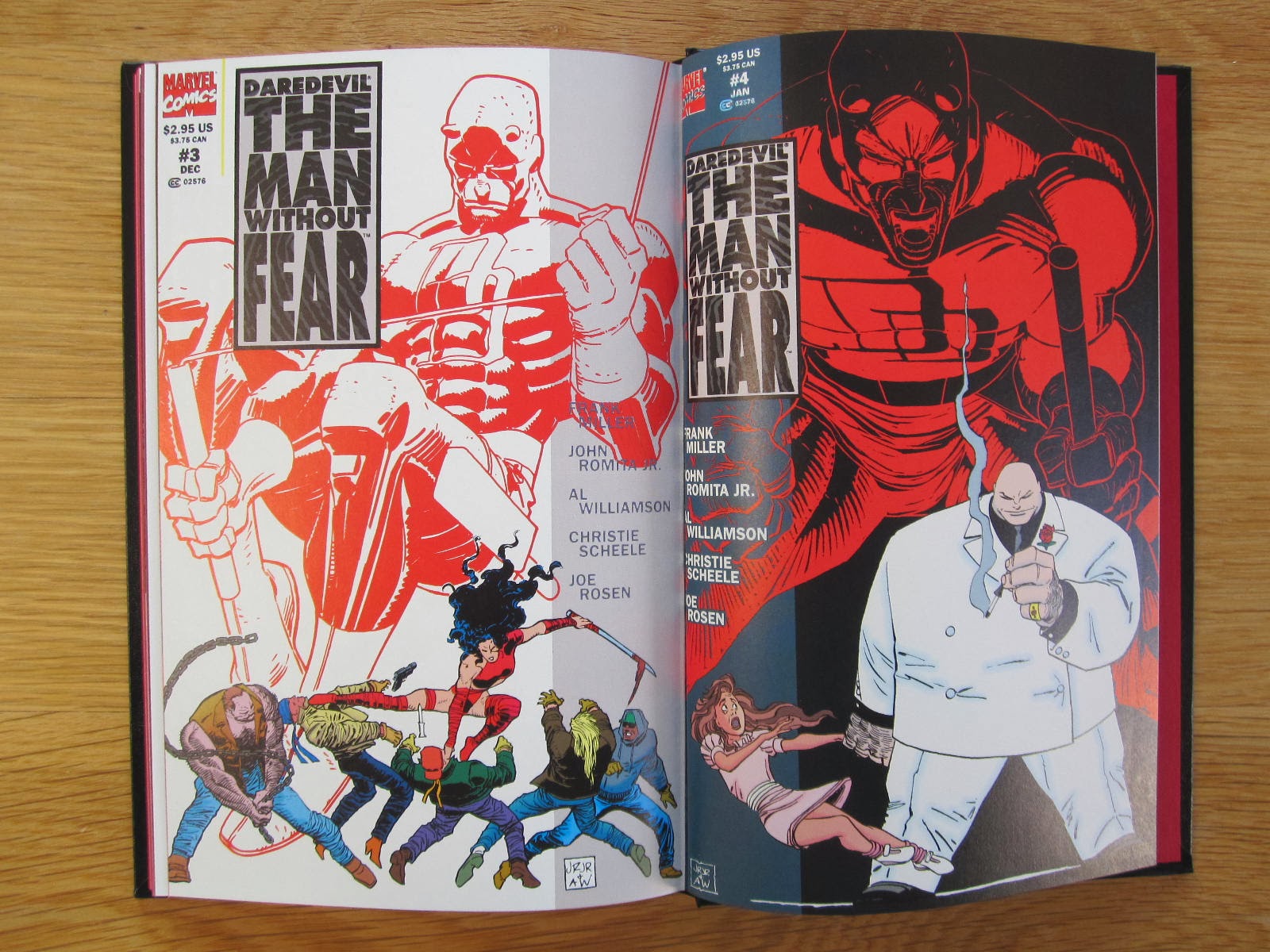 my absolute collection: Daredevil The man Without Fear Marvel limited