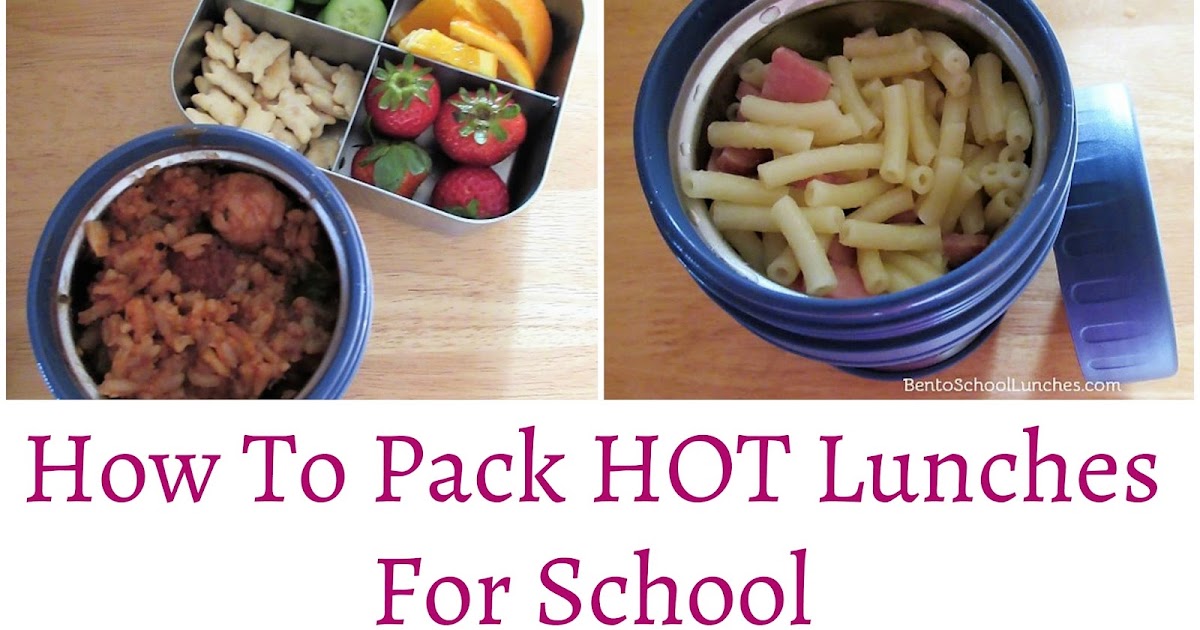 hot lunch containers for school