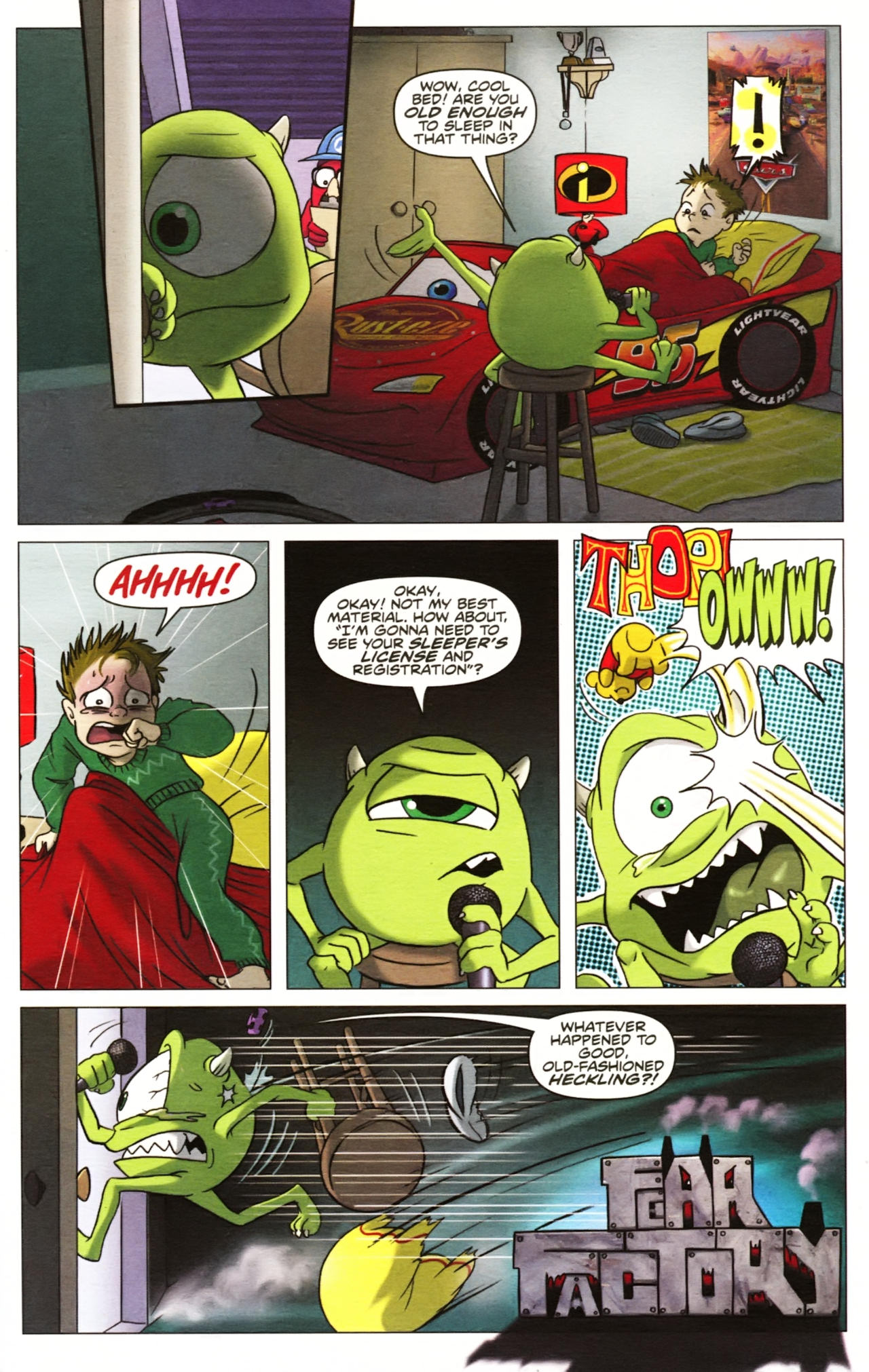 Read online Monsters, Inc: Laugh Factory comic -  Issue #2 - 4