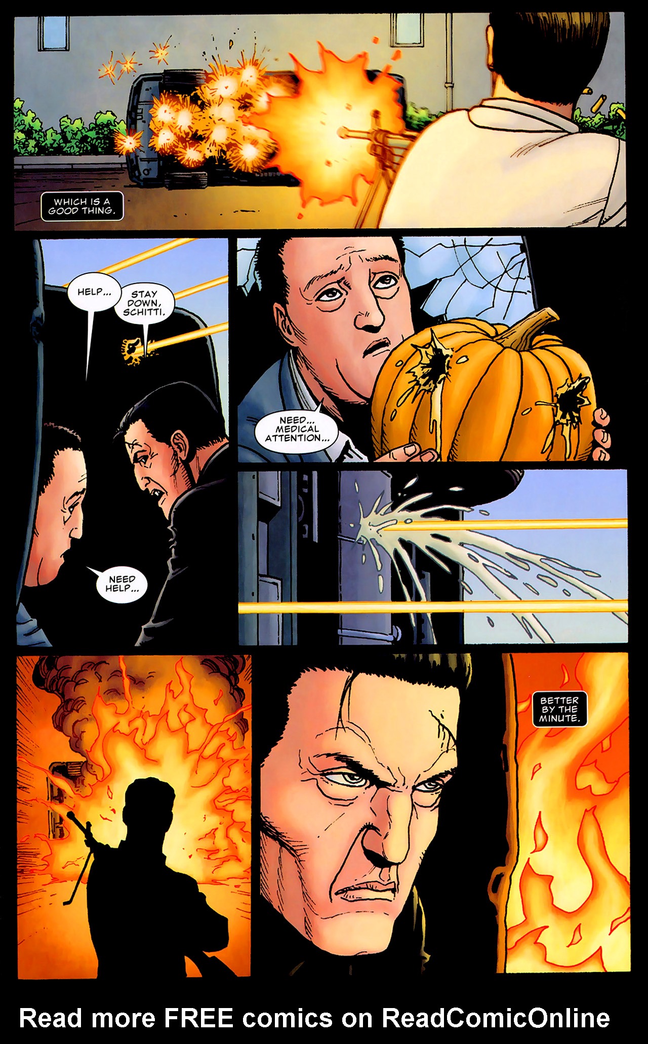 Read online Punisher: War Zone (2009) comic -  Issue #5 - 6