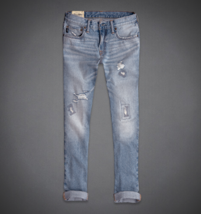 Abercrombie Guys Skinny Jeans 56
