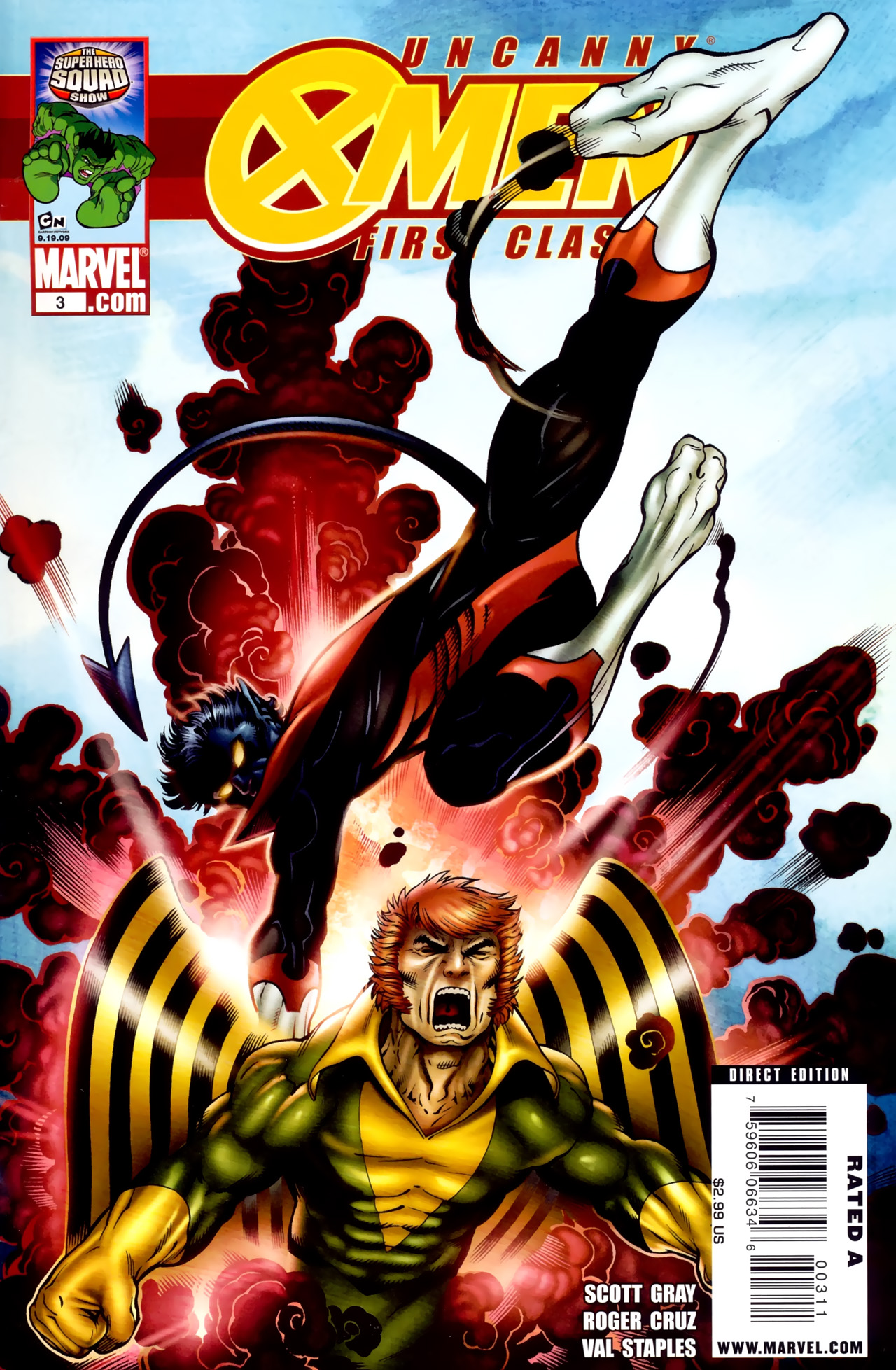 Read online Uncanny X-Men: First Class comic -  Issue #3 - 1