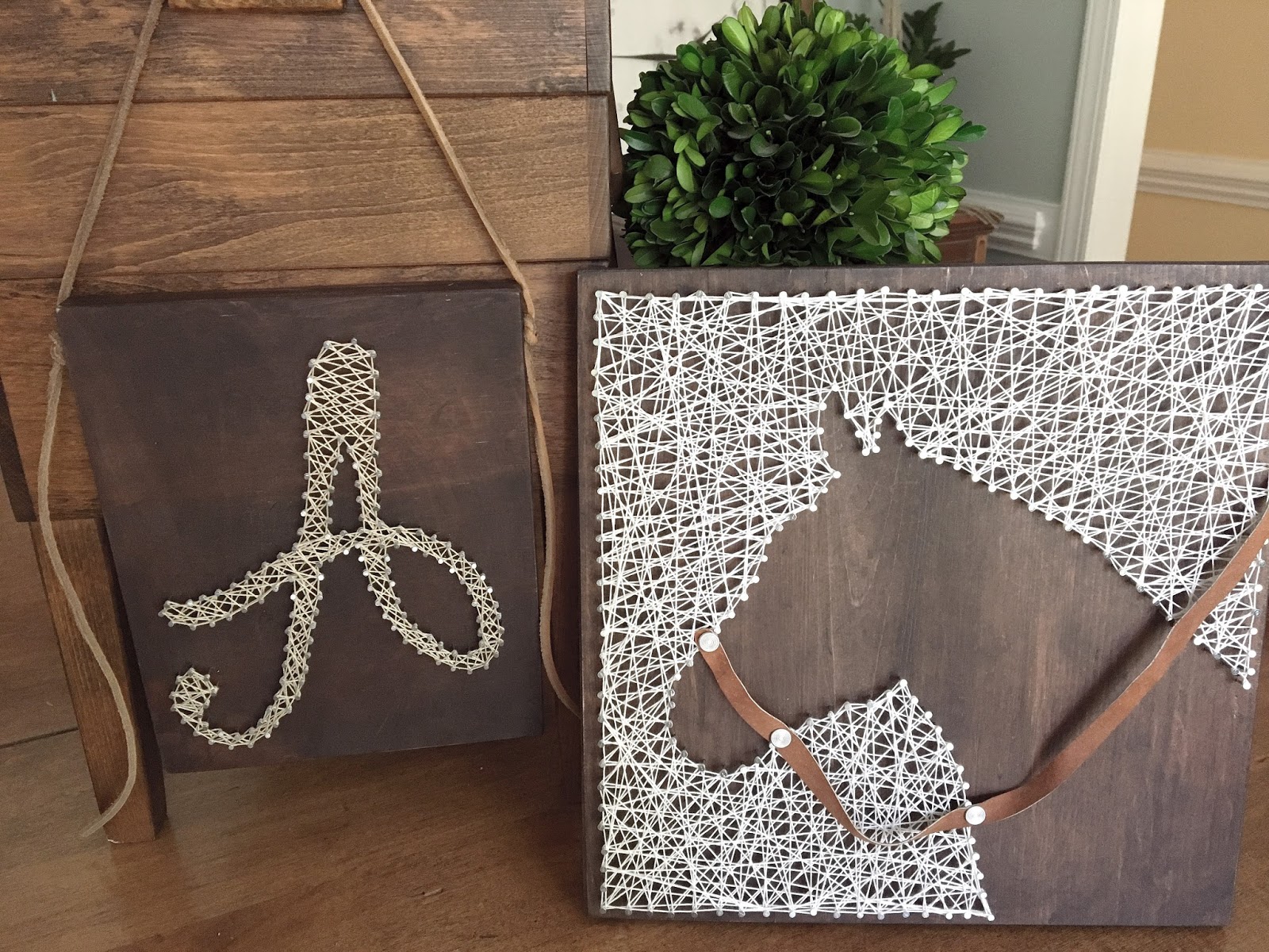 The Project Lady - DIY Nail & String Art Tutorial