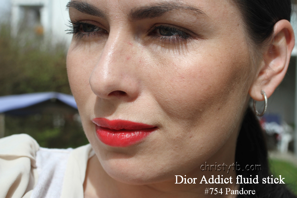 DIOR ADDICT FLUID Stick High Impact Lip Gloss No 754 Pandore Red Lipstick  NEW EUR 2031  PicClick IT