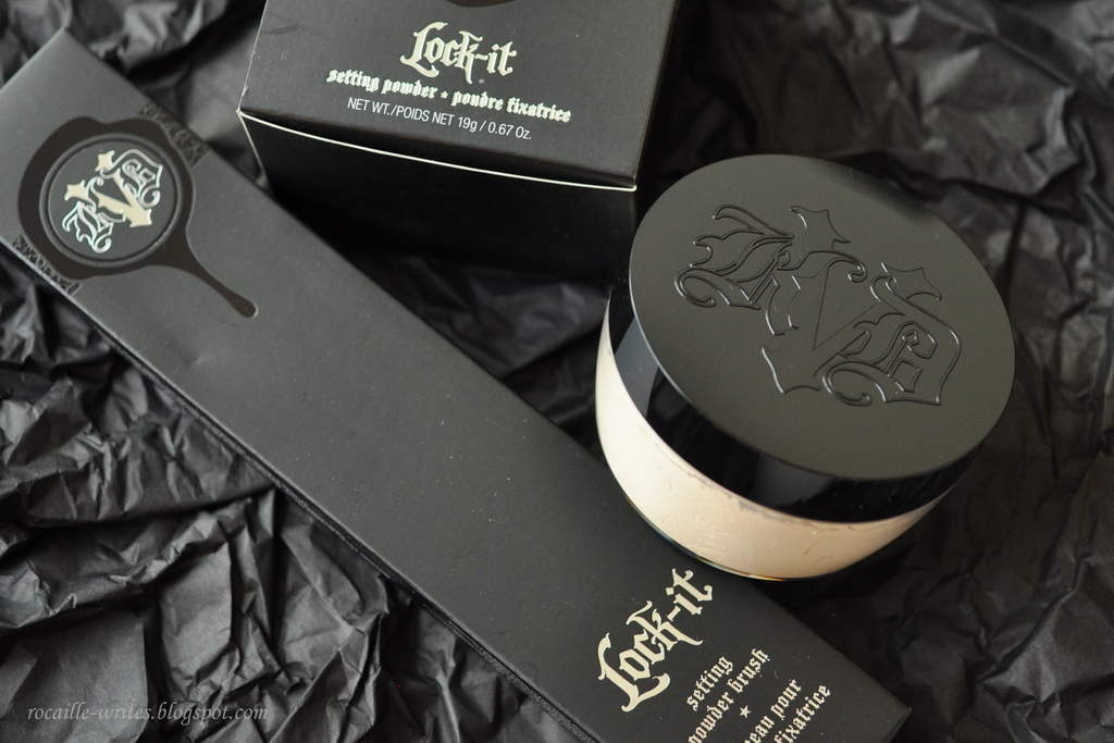 Rocaille Writes Natural Matte Kat Von D Lockit Setting Powder