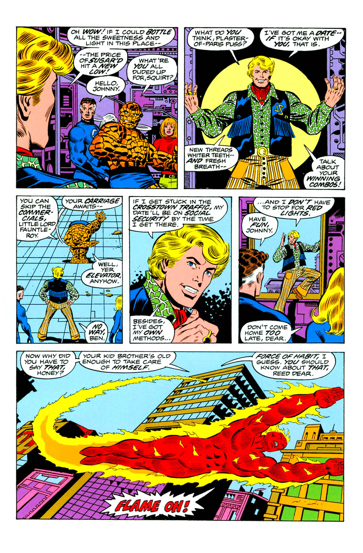 Read online Fantastic Four Visionaries: George Perez comic -  Issue # TPB 1 (Part 1) - 7