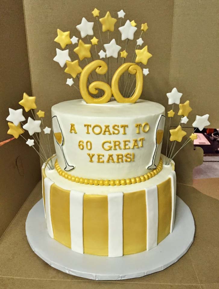 birthday cake 60 year old woman