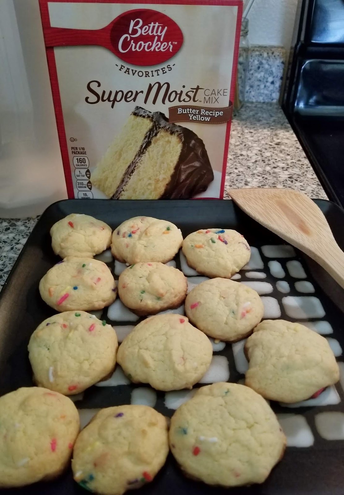 Temporary Waffle Easy Cake Mix Drop Cookies + Recipe