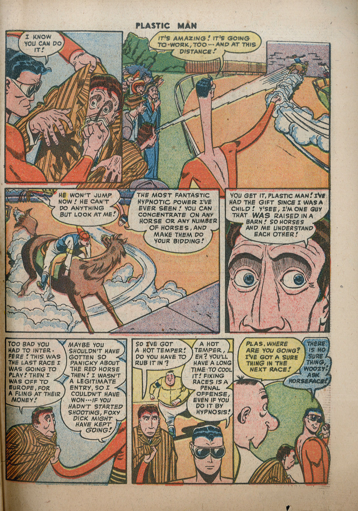 Read online Plastic Man (1943) comic -  Issue #12 - 49