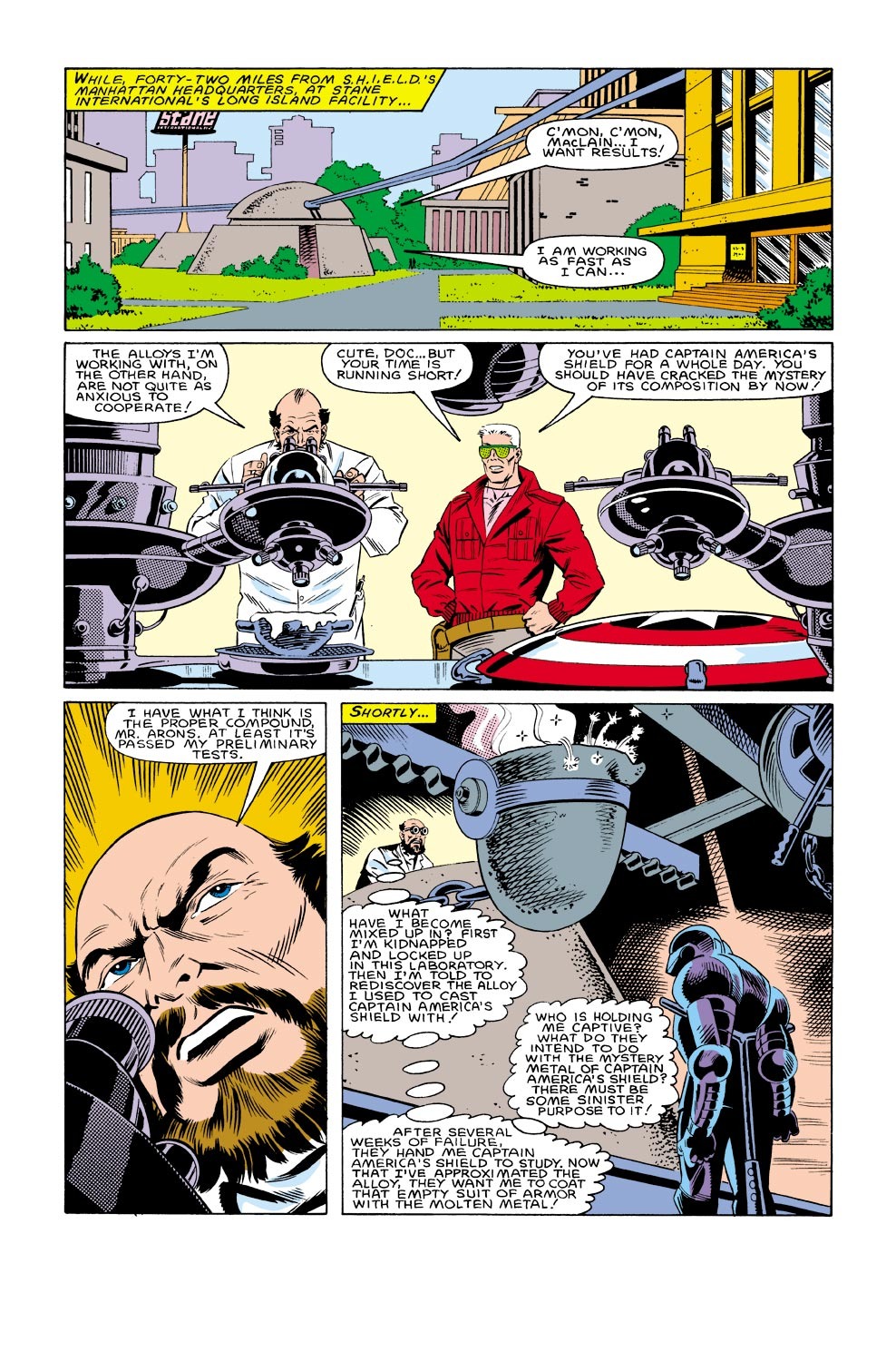 Read online Captain America (1968) comic -  Issue #304 - 8