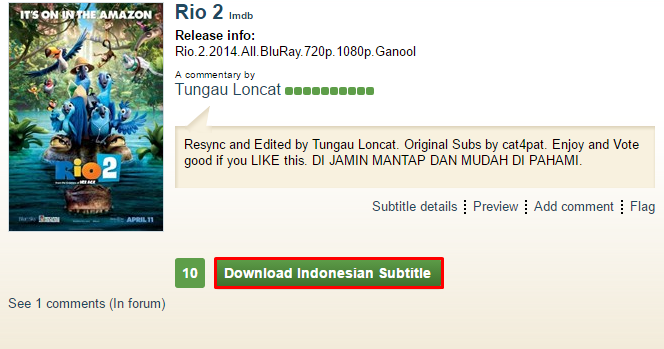 Cara download film barat dengan subtitle indonesia Cara download film barat dengan subtitle indonesia