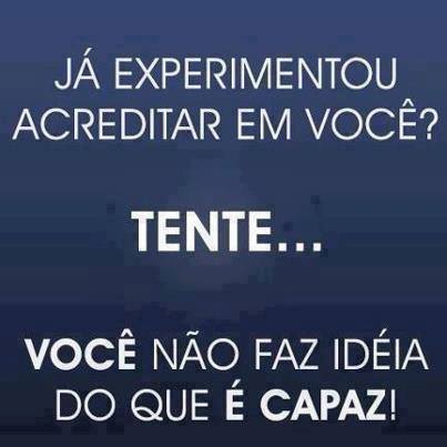 Resultado de imagem para imagem acredite em você