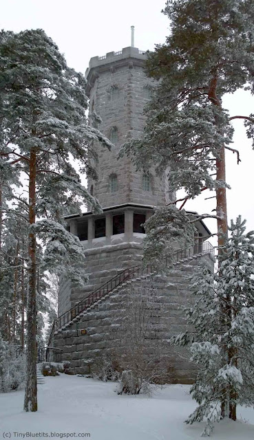 The Lookout Tower of Aulanko in wintertime