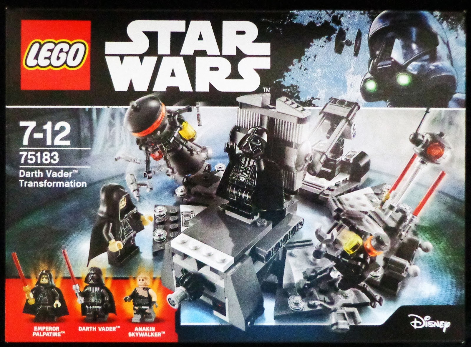 lego darth vader transformation 2005