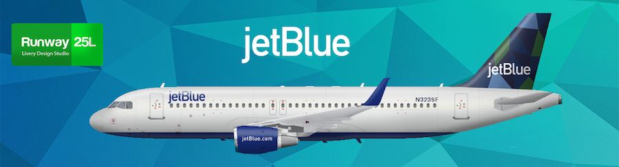 Jetblue Template yzDesign: Newly Updated A320-Enhanced Template