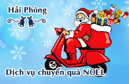 Dịch Vụ Chuyển Quà, Tặng Quà NOEL Tại Hải Phòng