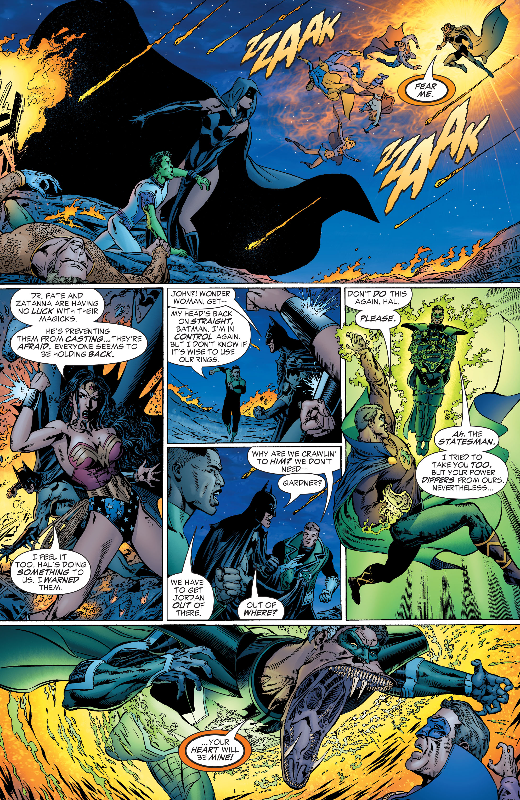 Read online Green Lantern: Rebirth comic -  Issue #4 - 15