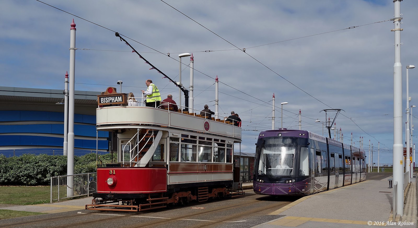 Blackpool Tram Blog Boating to Starr Gate