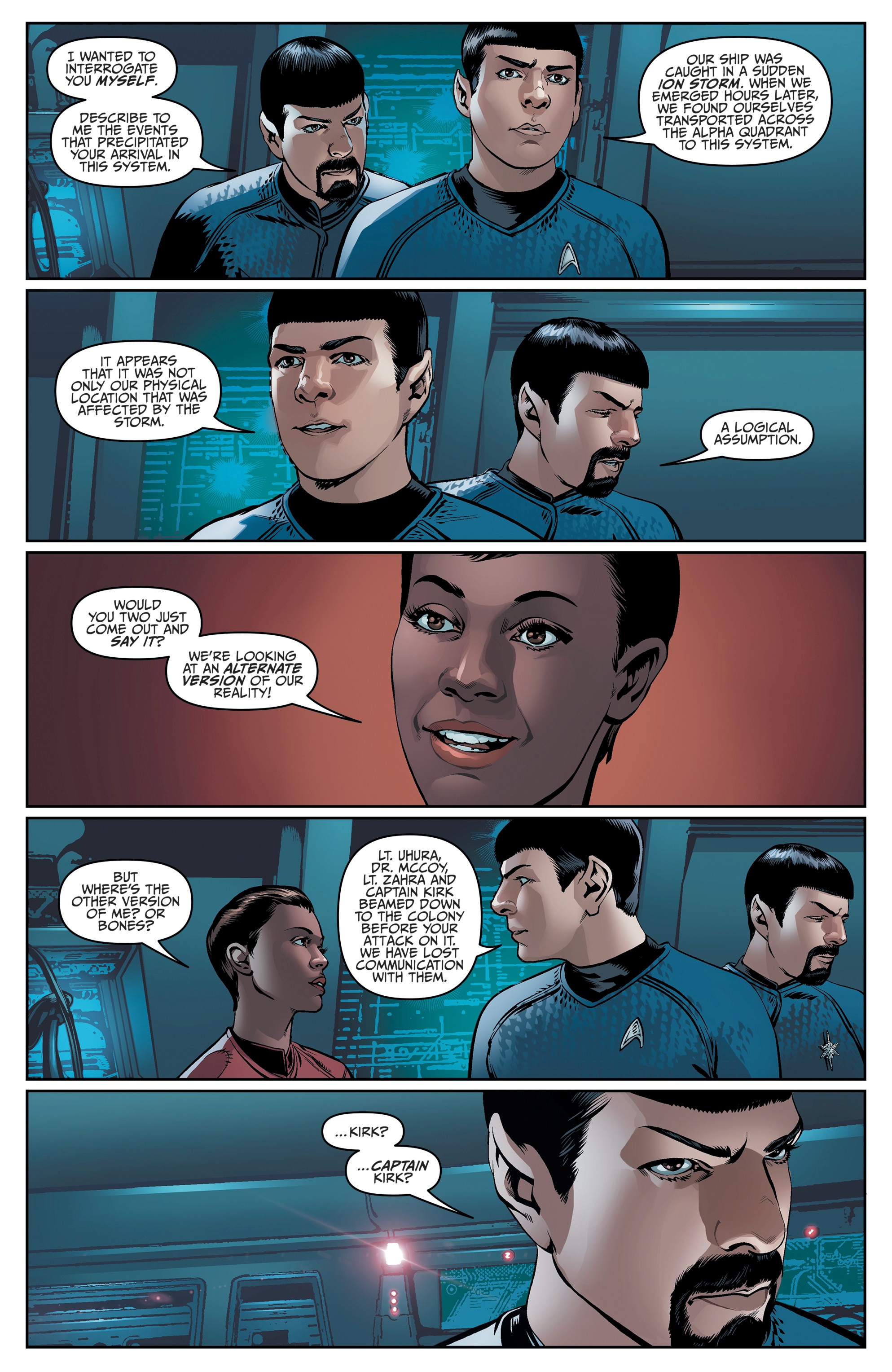 Read online Star Trek (2011) comic -  Issue #51 - 9