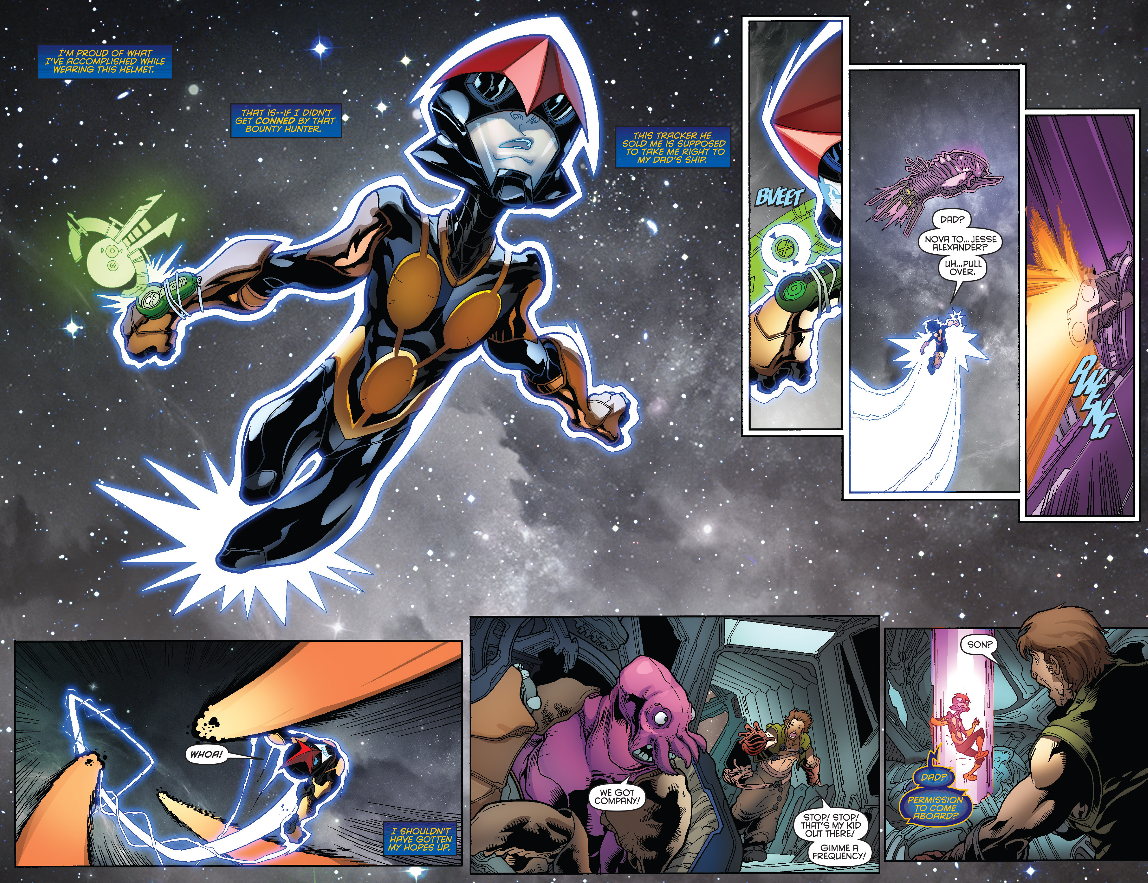 Read online Nova (2013) comic -  Issue #30 - 5
