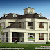 4 bedroom colonial home plan 3600 sq-ft