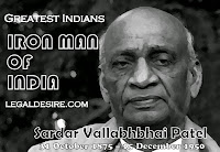 GREATEST INDIANS IRON MAN OF INDIA