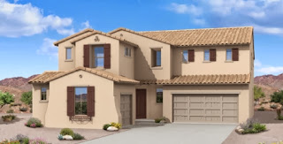 Coronado floor plan in Villages at Val Vista Gilbert AZ New Homes for Sale