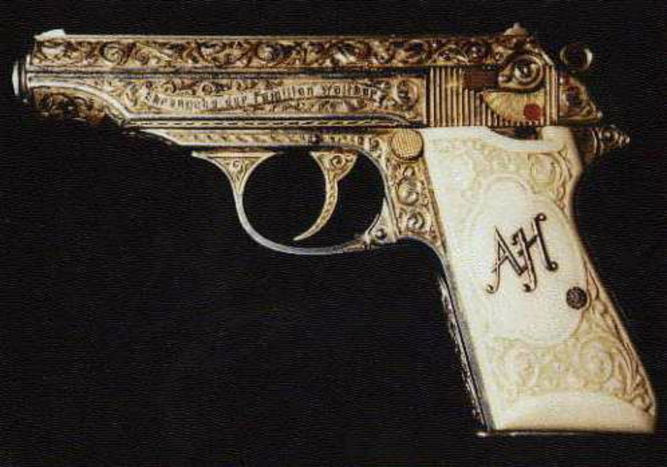 Hitler’s Golden Walther PP. Sold for  $114,000 ~
